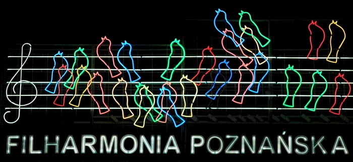 neon filharmonii